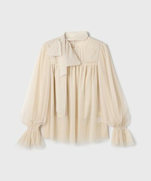 GRACE CONTINENTAL / グレースコンチネンタル シャツ・ブラウス | チュールタイブラウス | 詳細8