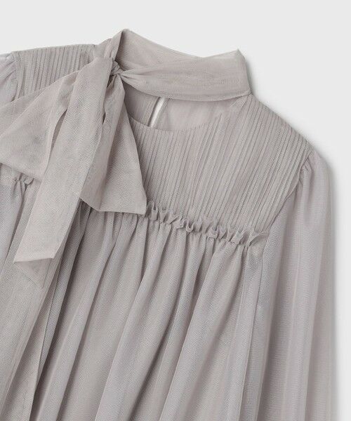 GRACE CONTINENTAL / グレースコンチネンタル シャツ・ブラウス | チュールタイブラウス | 詳細19