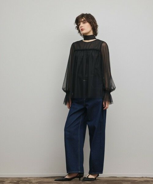 GRACE CONTINENTAL / グレースコンチネンタル シャツ・ブラウス | チュールタイブラウス | 詳細21