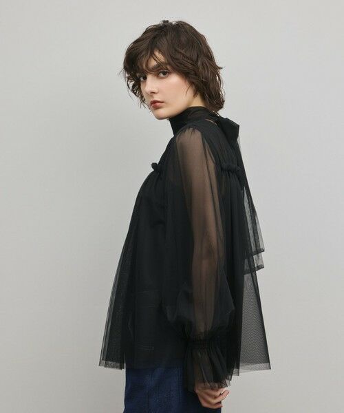 GRACE CONTINENTAL / グレースコンチネンタル シャツ・ブラウス | チュールタイブラウス | 詳細24