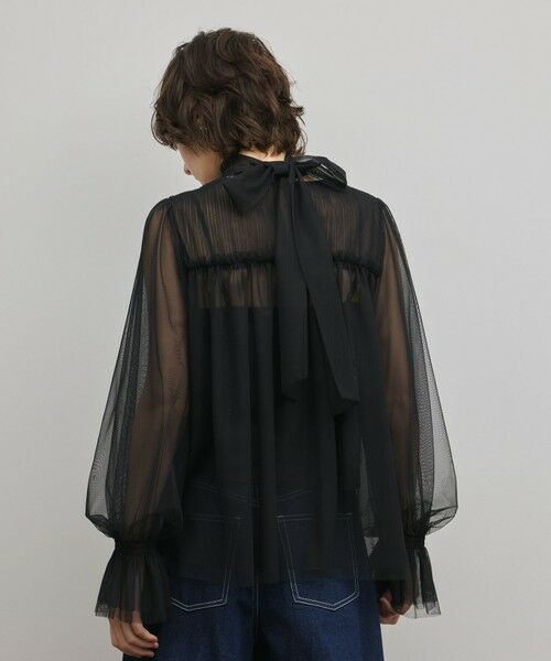GRACE CONTINENTAL / グレースコンチネンタル シャツ・ブラウス | チュールタイブラウス | 詳細25