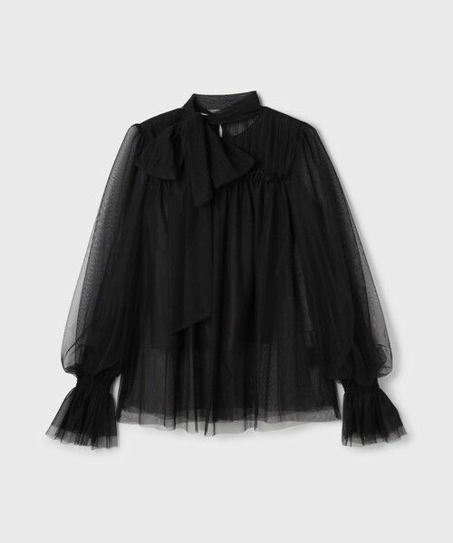 GRACE CONTINENTAL / グレースコンチネンタル シャツ・ブラウス | チュールタイブラウス | 詳細26