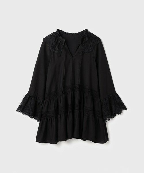 GRACE CONTINENTAL / グレースコンチネンタル シャツ・ブラウス | レースカラーチュニックブラウス | 詳細23