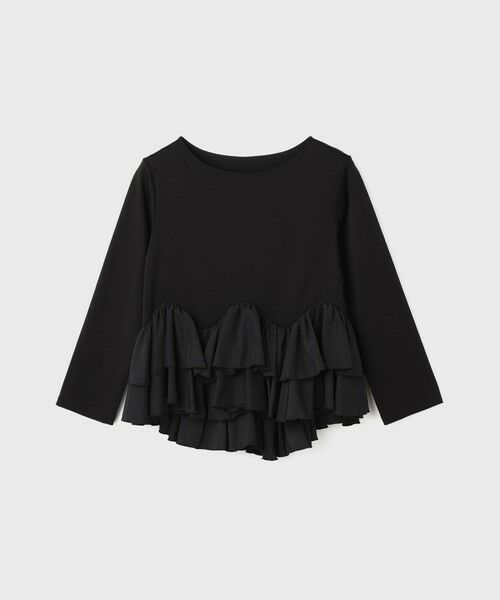 GRACE CONTINENTAL / グレースコンチネンタル カットソー | タフタフリルカットトップ | 詳細5