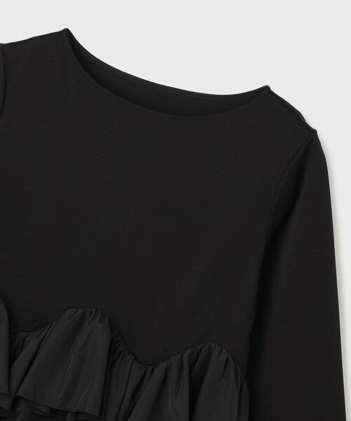 GRACE CONTINENTAL / グレースコンチネンタル カットソー | タフタフリルカットトップ | 詳細7