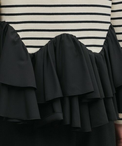 GRACE CONTINENTAL / グレースコンチネンタル カットソー | タフタフリルカットトップ | 詳細16