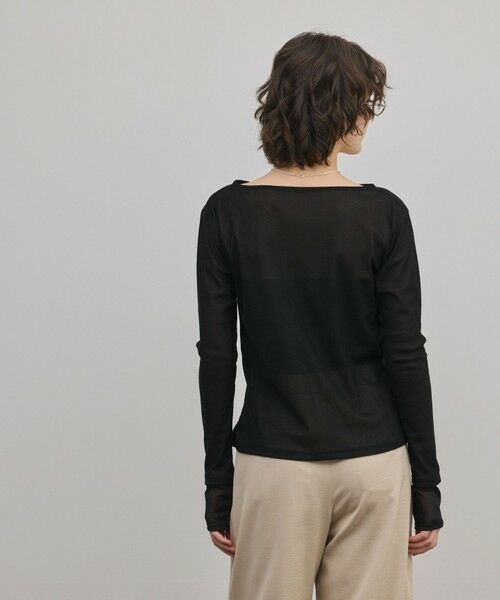 GRACE CONTINENTAL / グレースコンチネンタル カットソー | シアーレイヤードカットトップ | 詳細16