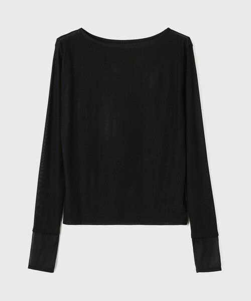 GRACE CONTINENTAL / グレースコンチネンタル カットソー | シアーレイヤードカットトップ | 詳細18