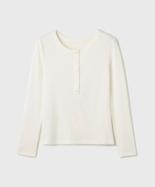 GRACE CONTINENTAL / グレースコンチネンタル カットソー | ヘンリーネックカットトップ | 詳細9