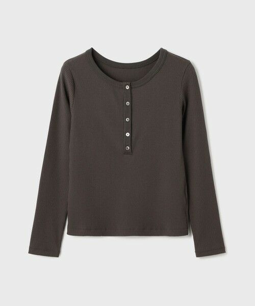 GRACE CONTINENTAL / グレースコンチネンタル カットソー | ヘンリーネックカットトップ | 詳細16