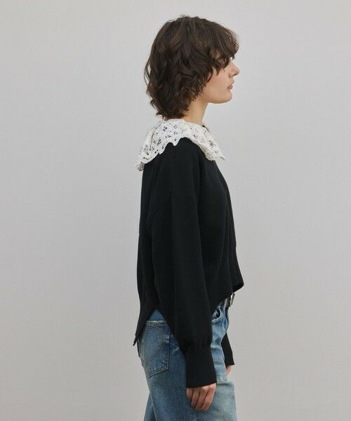 GRACE CONTINENTAL / グレースコンチネンタル ニット・セーター | レースカラーニットトップ | 詳細21