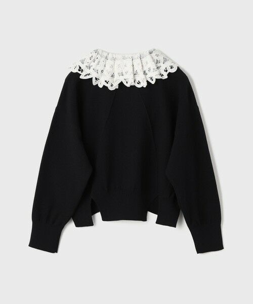 GRACE CONTINENTAL / グレースコンチネンタル ニット・セーター | レースカラーニットトップ | 詳細23