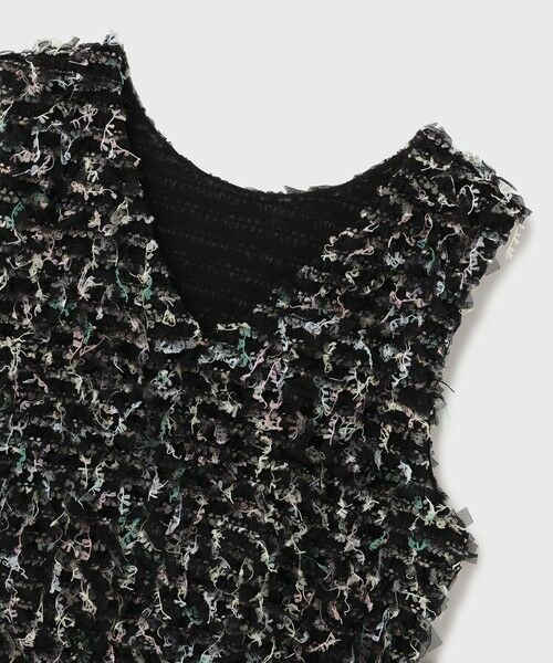 GRACE CONTINENTAL / グレースコンチネンタル ベスト | フリンジチュールベスト | 詳細19