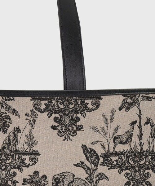 GRACE CONTINENTAL / グレースコンチネンタル トートバッグ | アニマルジャガードトートバッグ | 詳細11