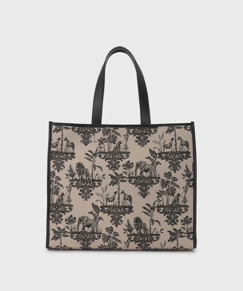 GRACE CONTINENTAL / グレースコンチネンタル トートバッグ | アニマルジャガードトートバッグ | 詳細8