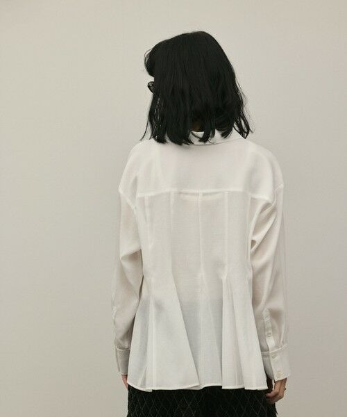 GRACE CONTINENTAL / グレースコンチネンタル シャツ・ブラウス | バックフレアシャツ | 詳細11