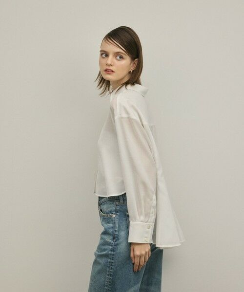 GRACE CONTINENTAL / グレースコンチネンタル シャツ・ブラウス | バックフレアシャツ | 詳細4