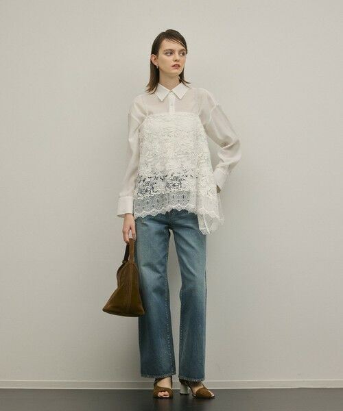 GRACE CONTINENTAL / グレースコンチネンタル シャツ・ブラウス | バックフレアシャツ | 詳細7