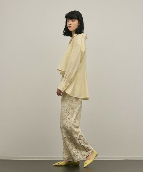 GRACE CONTINENTAL / グレースコンチネンタル シャツ・ブラウス | バックフレアシャツ | 詳細14