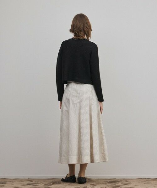 GRACE CONTINENTAL / グレースコンチネンタル ロング・マキシ丈スカート | ラメドットタフタジャガードスカート | 詳細2