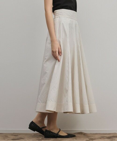 GRACE CONTINENTAL / グレースコンチネンタル ロング・マキシ丈スカート | ラメドットタフタジャガードスカート | 詳細7