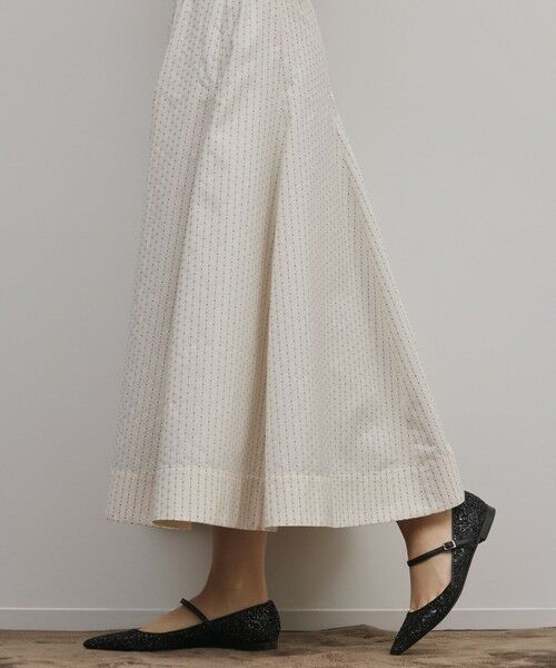 GRACE CONTINENTAL / グレースコンチネンタル ロング・マキシ丈スカート | ラメドットタフタジャガードスカート | 詳細9