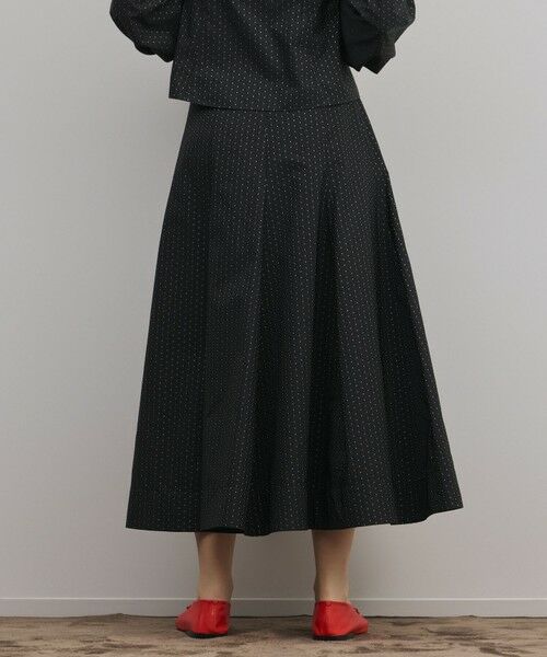 GRACE CONTINENTAL / グレースコンチネンタル ロング・マキシ丈スカート | ラメドットタフタジャガードスカート | 詳細17
