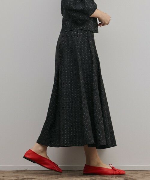 GRACE CONTINENTAL / グレースコンチネンタル ロング・マキシ丈スカート | ラメドットタフタジャガードスカート | 詳細19
