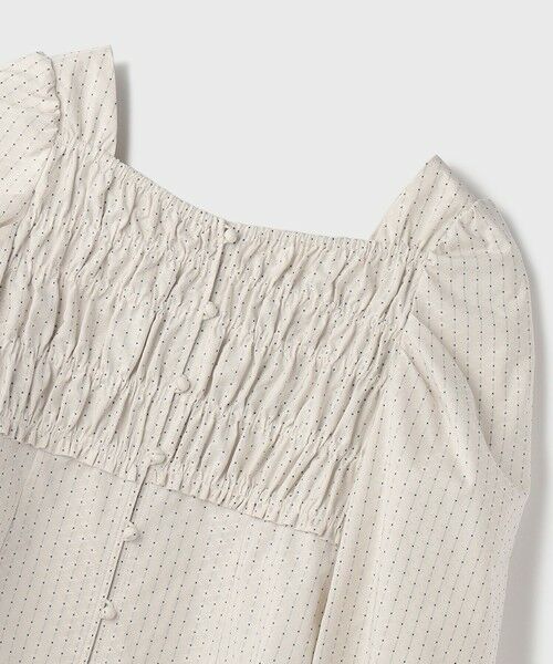 GRACE CONTINENTAL / グレースコンチネンタル その他トップス | ラメドットタフタジャガードトップ | 詳細10