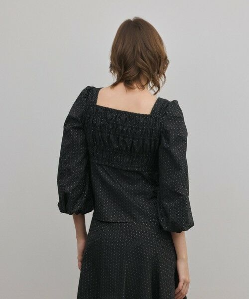 GRACE CONTINENTAL / グレースコンチネンタル その他トップス | ラメドットタフタジャガードトップ | 詳細15