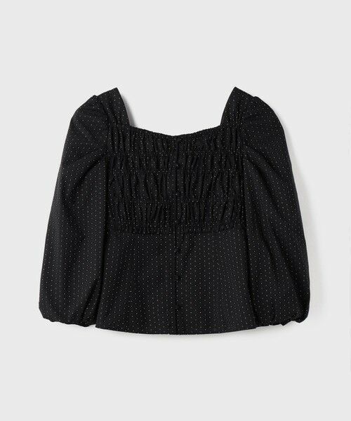 GRACE CONTINENTAL / グレースコンチネンタル その他トップス | ラメドットタフタジャガードトップ | 詳細17