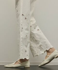 GRACE CONTINENTAL / グレースコンチネンタル その他パンツ | カットワークフレアパンツ