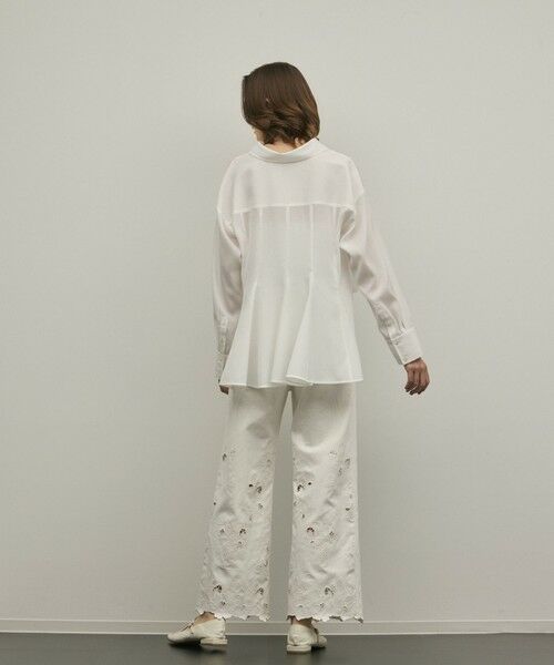 GRACE CONTINENTAL / グレースコンチネンタル その他パンツ | カットワークフレアパンツ | 詳細3