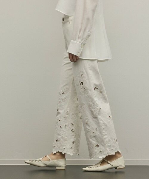 GRACE CONTINENTAL / グレースコンチネンタル その他パンツ | カットワークフレアパンツ | 詳細6