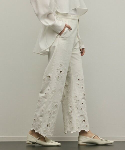 GRACE CONTINENTAL / グレースコンチネンタル その他パンツ | カットワークフレアパンツ | 詳細8