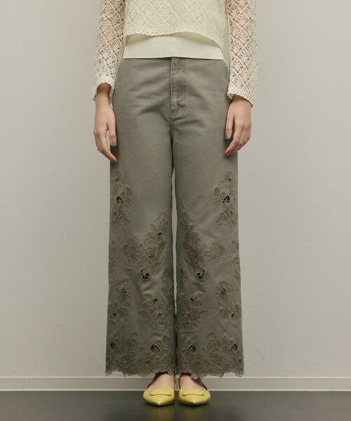 GRACE CONTINENTAL / グレースコンチネンタル その他パンツ | カットワークフレアパンツ | 詳細15