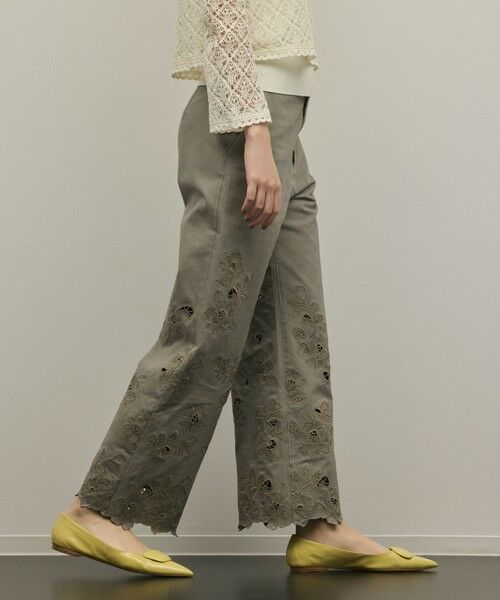 GRACE CONTINENTAL / グレースコンチネンタル その他パンツ | カットワークフレアパンツ | 詳細18