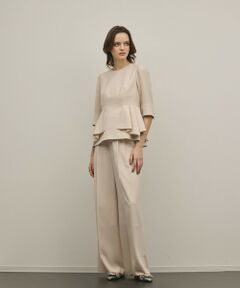 GRACE CONTINENTAL / グレースコンチネンタル その他パンツ | トリアセタックワイドパンツ