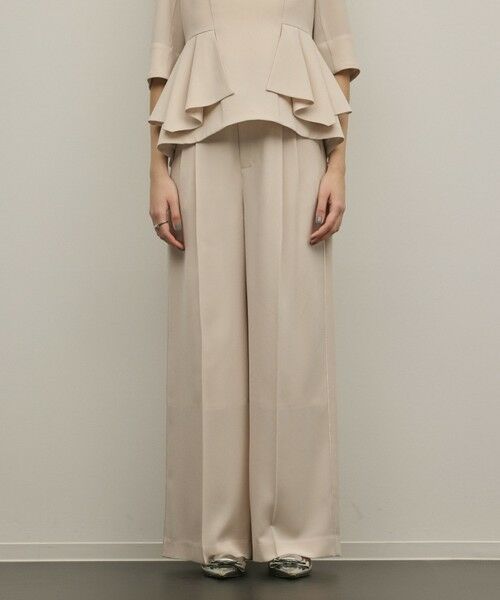 GRACE CONTINENTAL / グレースコンチネンタル その他パンツ | トリアセタックワイドパンツ | 詳細4