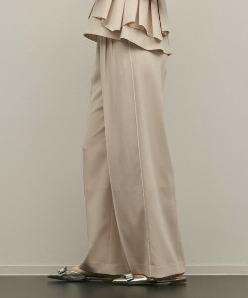 GRACE CONTINENTAL / グレースコンチネンタル その他パンツ | トリアセタックワイドパンツ | 詳細5