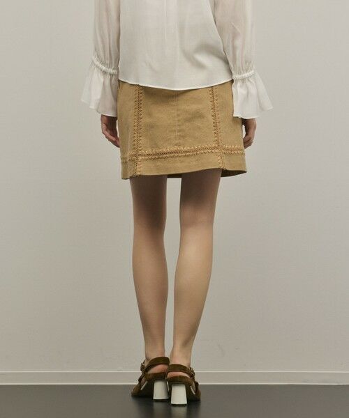 GRACE CONTINENTAL / グレースコンチネンタル ミニ・ひざ丈スカート | ラインembミニスカート | 詳細3