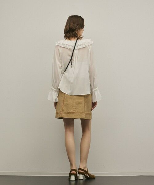 GRACE CONTINENTAL / グレースコンチネンタル ミニ・ひざ丈スカート | ラインembミニスカート | 詳細7