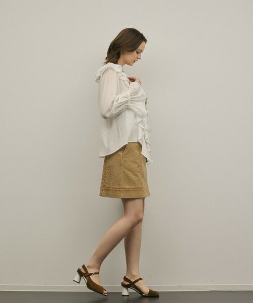 GRACE CONTINENTAL / グレースコンチネンタル ミニ・ひざ丈スカート | ラインembミニスカート | 詳細8