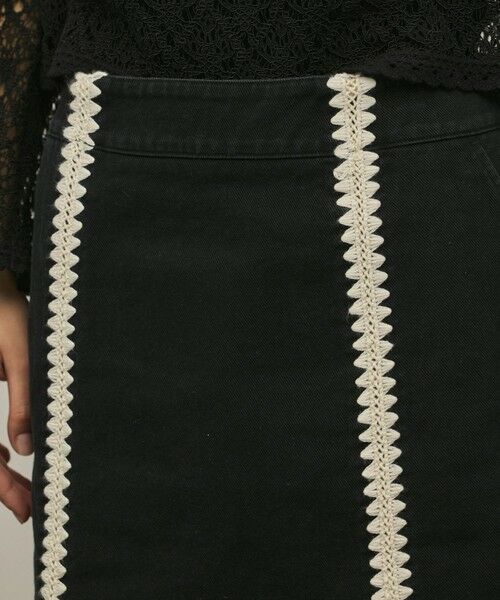 GRACE CONTINENTAL / グレースコンチネンタル ミニ・ひざ丈スカート | ラインembミニスカート | 詳細16