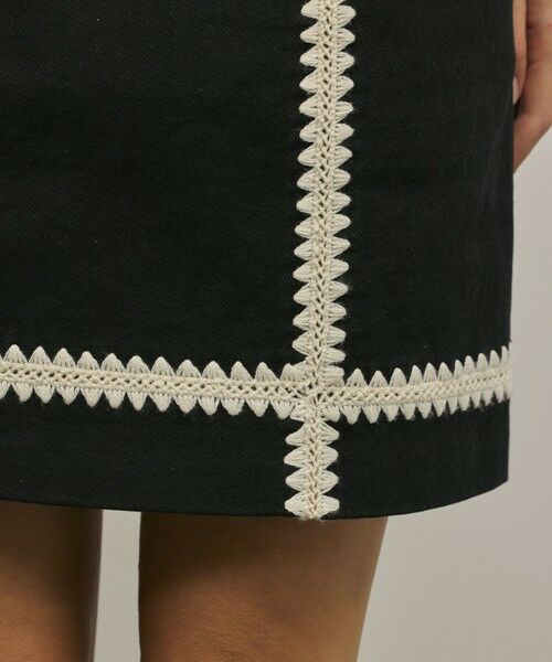 GRACE CONTINENTAL / グレースコンチネンタル ミニ・ひざ丈スカート | ラインembミニスカート | 詳細18
