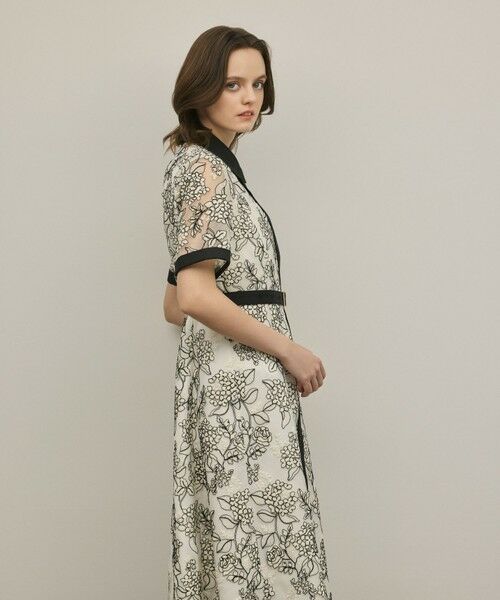 GRACE CONTINENTAL / グレースコンチネンタル ロング・マキシ丈ワンピース | フラワーコード刺繍ワンピース | 詳細17