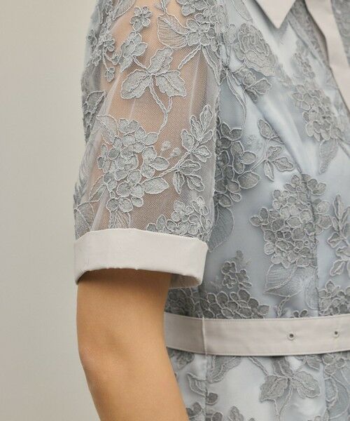 GRACE CONTINENTAL / グレースコンチネンタル ロング・マキシ丈ワンピース | フラワーコード刺繍ワンピース | 詳細17