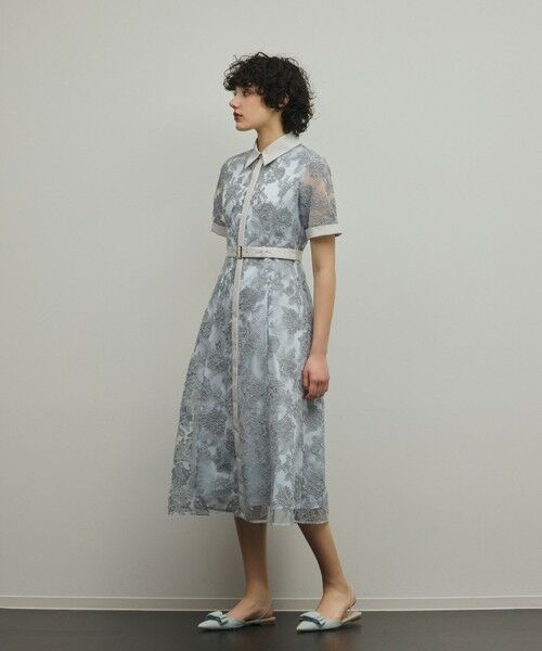 GRACE CONTINENTAL / グレースコンチネンタル ロング・マキシ丈ワンピース | フラワーコード刺繍ワンピース | 詳細22