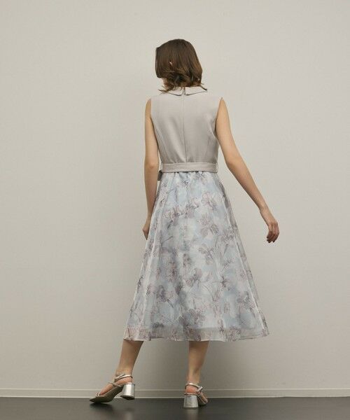 GRACE CONTINENTAL / グレースコンチネンタル ドレス | カシュクールフラワープリントワンピース | 詳細3