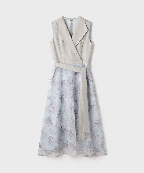 GRACE CONTINENTAL / グレースコンチネンタル ドレス | カシュクールフラワープリントワンピース | 詳細9